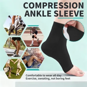 Factory Direct Medical Ankle Sleeve Compression Support Ankle Brace for Men & Women