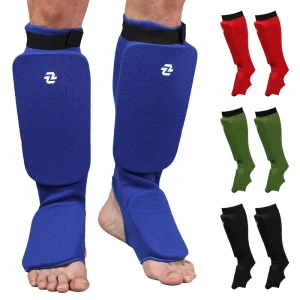 Factory Direct Multi color Breathable Instep Protection MMA Shin Guards for Martial Arts Kickboxing Taekwondo Training