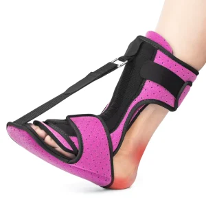 Factory Direct Sale Neoprene Ankle Foot Brace Adjustable Immobilizer Orthosis Plantar Fasciitis Night Splint