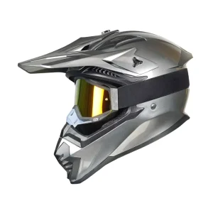 Factory Direct Sale Predator Design ABS Off Road Full Face Motorcycle Helmet Customizable Personalized High End All Seasons