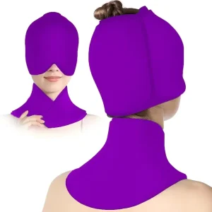 Factory Direct Sales Cold Compress Cap Solid Gel Ice Compress Head Cover Neck Ice Pack Set Shoulder Protector