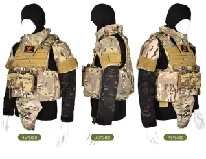 Factory Direct Sales Full Body Outdoor Vest Multi-functional Tactical Vest Personal Defense Equipment with Full Protective Gear