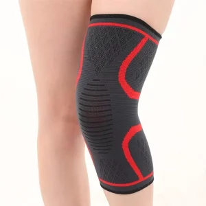 Factory Direct Supply Sports Safety Knee Brace Custom Outdoor Sports Knee Pad Compression Knee Support Sleeve