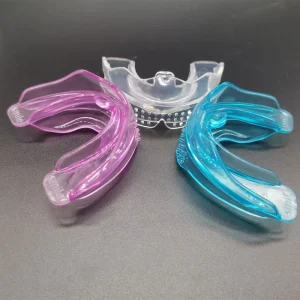 Factory Directly Dental Tooth Dental Elastic Mouth Guard Stage 1 2 3 Transparent Eva Self Irregular Teeth Alignment