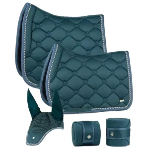Factory Horse Equine Set Equestrian Equipment Horse Riding Boots Saddle Pad Fly Veil Bandage Polar Wrap