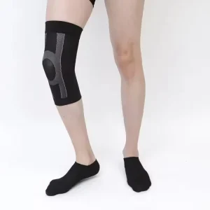 Factory Non Skid Adjustable Compression Straps Knee Support Brace Patella Pad Side Stabilizers Spring Padded Knee Protection