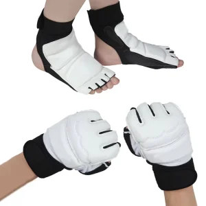 Factory OEM Neoprene Protective Breathable Durable Non-Slip Portable Taekwondo Foot Protectors Ankle Support Unisex