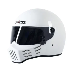 Factory Price New ABS Full Face Retro Helmet with DOT Certified for Motorcycle & Electric Vehicle Riding All Season Use