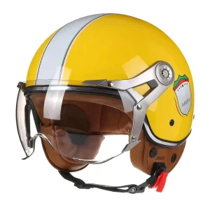 Factory Price OEM ODM Unisex Capacete De Motocicleta Half Face Outdoor Motorbike Moto Racing Riding ABS Motorcycle Helmet