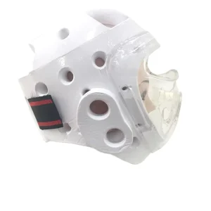 Factory Price WKF Approved Karate Head Guard And White Protector Karate Helmet For Kyokushin Competition Sparring Gear