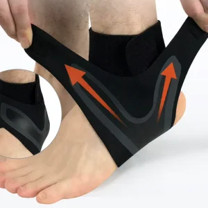 Factory Sports Ankle Brace Adjustable Compression Ankle Support Elastic Ankle Guard Pain Relief Strap Basketball Brace Support