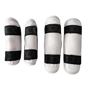 Factory-Stocked Straw Thickened Martial Arts Arm Leg Guards Protective Gear for Taekwondo Karate Boxing Sanshou