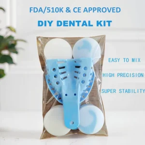 Factory Supplies Orthodontic Putty Dental Aligner with Impression Tray Teeth Impression Molds Kit