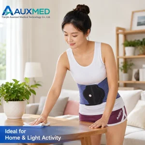 Factory Supply Adjustable Lumbar Lower Back Support Belt With Elastic Nylon Fabric