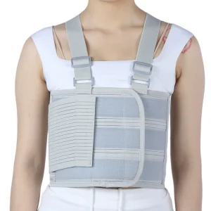 Factory Supply Adjustable Rib Fracture Strap Chest Protector Band In Breathable Materials With Good Support And Protection