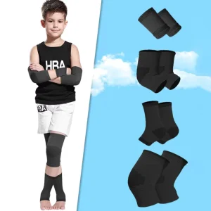 Factory Volleyball Protective Gear Kit Includes Knee Pads Elbow Pads Headband for Match Training Ankle Support Wrist Brace