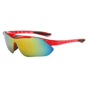 Fashion Polarized Sports Glasses Silicone Road Cycling Ski Goggles Unisex Sunglasses Men Women UV Protection Cycling Glasses