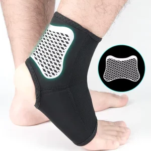 Fashion Sports Anti Skid Ankle Support with Breathable Sleeve Protective Gear for Outdoor Basketball Football Anti Sprain Brace