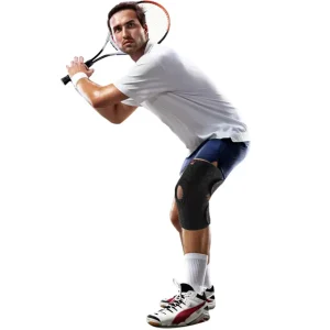 Fashionable Elastic Knee Brace Sleeve Sport Knee Protector Open Patella Knee Brace