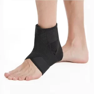 Fitness Adjustable Foot Compression Sport Safety Ankle Protector Brace Ankle Support Braces