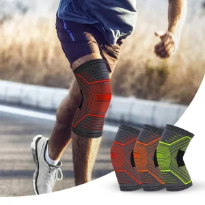 Fitness Nylon Knee Protector Breathable Knee Sleeves Support Leg Sleeve Brace for Sport Running Gym