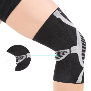 Fitness Running Knee Support Brace Anti slip Elastic Outdoor Gym Compression Knee Protector