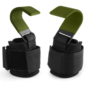 Fitness Safety Device Wrist Straps Weightlifting Essential with Palm Guard & Hook, Custom Logo