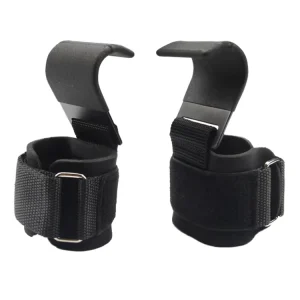 Fitness Safety Gloves Hook Loop Wrist Wraps Gym Hand Bar Wrist Strap Pull Ups Weight Lifting Power Lifting Palm Guard Natural