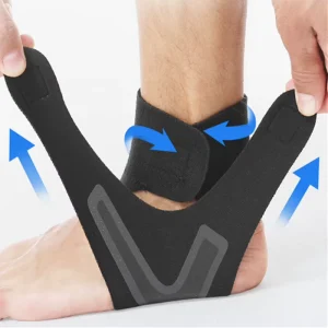 Fitness Sports Ankle Brace Gym Elastic Ankle Support Gear Foot Weights Wraps Protector Legs Power Weightlifting
