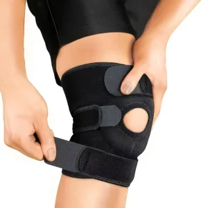 Fitness Sports Knee Compression Sleeve Adjustable Knee Pads Protector Support Patella Belt Strap Band