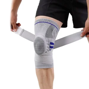 Fitness Sports Rehabilitation Nylon Pads Breathable Non-Skid Elastic Bandage Volleyball Knee Brace Support