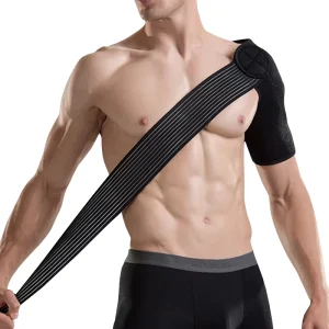 Fitness Sports Single Shoulder Weightlifting Elastic Shoulder Protector