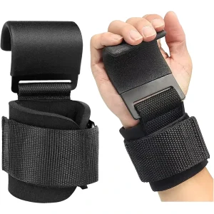 Fitness Weightlifting Hooks for Men and Women Thick Neoprene Padding Support Lifting Straps for Powerlifting Deadlift Pull up
