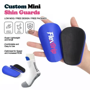 FlexGrip Custom Professional Mini Shin Pads Lightweight Breathable Shin Guard EVA Cushion Protection Calf Protective Shin Guards