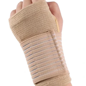 Flexible Elastic Knit Wrist Support Adjustable Compression Band Outdoor Sports Gear