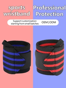 Flexible Polyester cotton Blended Basketball Wrist Guard