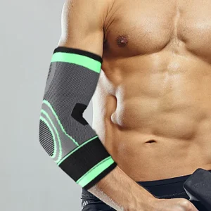 Flexible Protective Elastic Elbow Brace Sport Support Safety Compression Arm Sleeve with Breathable Elbow Pads Product