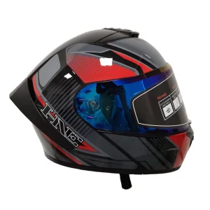 Flip Up Modular Motorcycle Helmet DOT Certified Lightweight ABS Shell Dual Visor Ventilation for Men & Women