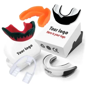 Food Grade Boxing Rugby MMA Gum Sports Shield Mouthguard Double EVA Eco Friendly Breathable Custom Logo
