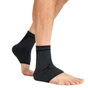 Foot Ankle Brace Socks for Sprained Ankle Compression Sleeve Plantar Fasciitis Relief Brace Foot Support for Pain Women Men