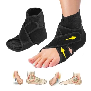 Foot Drop Brace for Walking With Shoes Socks or Barefoot Provides Foot Drop Support Ankle Brace Plantar Fasciitis Pain Relief