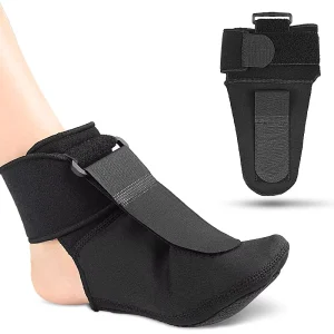 Foot Drop Orthosis Ankle Inversion Eversion Brace Foot Support Plantar Fascia Night Splint Adjustable Breathable Comfortable