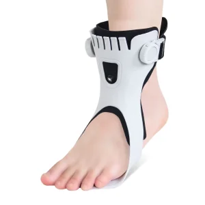 Foot Drop Orthosis Brace with Support Plate & Airbag Enhanced Ankle Stability