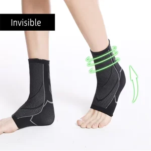Foot Sleeve Ankle Support Plantar Fasciitis Seamless Socks Elastic Compression Foot Sleeve Ankle Support Brace