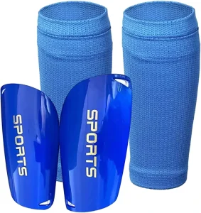 Football Adult Beginner Leg Support Calf Shin Guard Sleeves Compression EVA Material Shin Pad Socks Pocket Protection Pull
