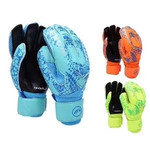 Football Goalkeeper Latex Finger Protecting Gloves Ten Finger Protective Gear for Primary Secondary School Matches Cross Border
