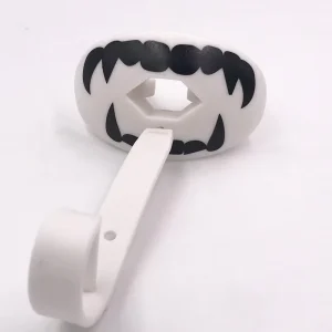 Football Mouth Guard with 3D Lip Design Instant Fit Guard Mouthpiece for Braces No Boil Mouthguard with Maximum Breathing