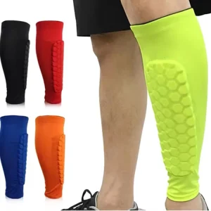 Football Shin Brace Support Sports Leg Gear Calf Compression Sleeve