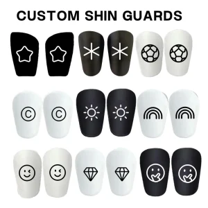 Football Shin Guards Men Women Mini Size Adult Grade Protective Impact Absorbing EVA & PU Insert Style Shin Guards All Seasons