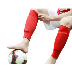 Football Shin Pads Socks Sports Shin Socks Basic Protective Sleeve Type Sports Shin Guard Socks